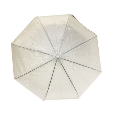 J dá forma ao guarda-chuva transparente do ponto de entrada do punho plástico