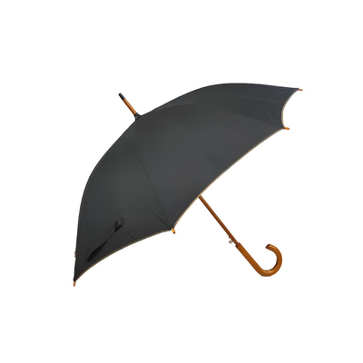 O auto metal 8 aberto marca guarda-chuvas Windproof do golfe com punho de madeira