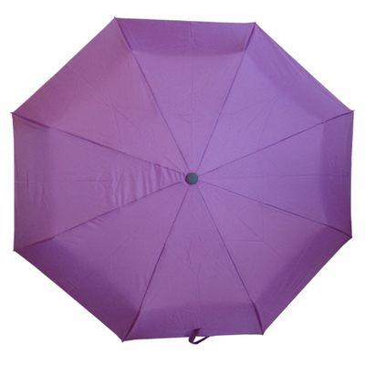Dobradura Windproof Mini Umbrella With Fiberglass Frame da tela do Pongee