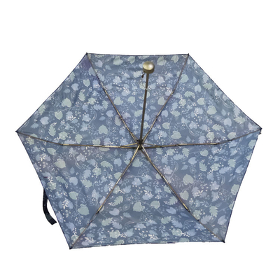 Propaganda UV Mini Umbrellas With Digital Printing super da proteção de 21 painéis da polegada 6