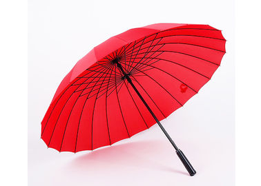 Guarda-chuva Windproof impresso de 23 senhoras da polegada, vento forte do guarda-chuva resistente