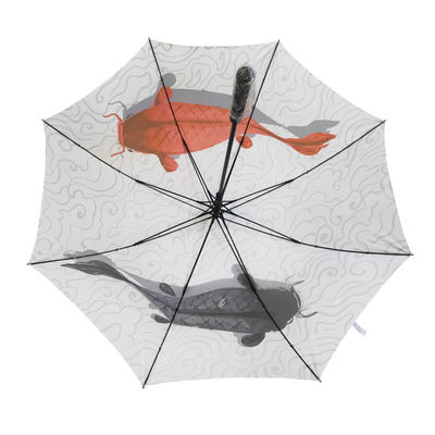 27 do metal do eixo polegadas guarda-chuva Windproof do Pongee de grande