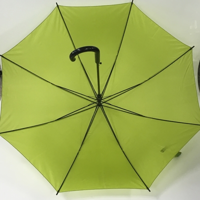 Diâmetro aberto 105cm do guarda-chuva da vara do Pongee relativo à promoção de RPET auto