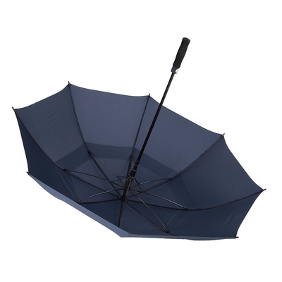Guarda-chuva relativo à promoção da chuva do golfe da dupla camada do Pongee 190T