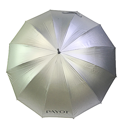 Diâmetro 105cm auto guarda-chuva aberto de 12 reforços com revestimento UV